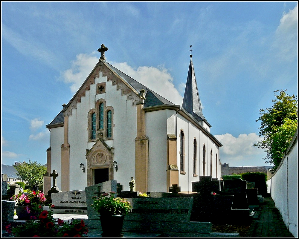 Die Kirche von Boulaide. 04.09.2010 (Jeanny)