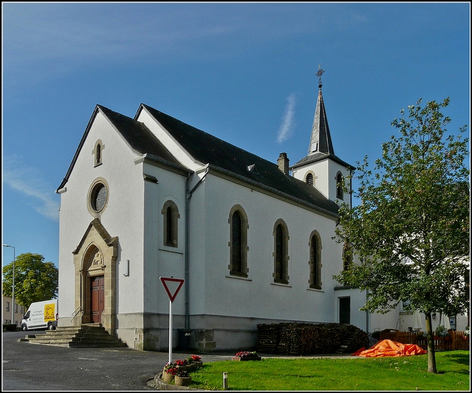 Die Kirche von Holzthum. 05.09.2010 (Jeanny)