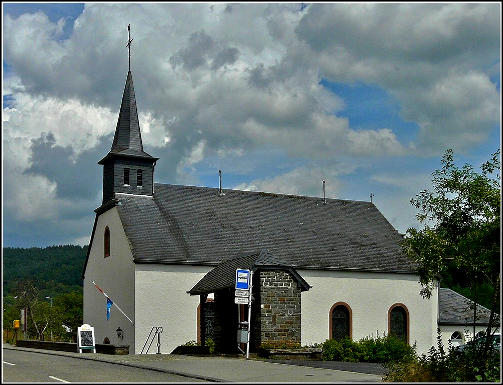 Die Kirche von Rodershausen. 01.08.2010 (Jeanny)