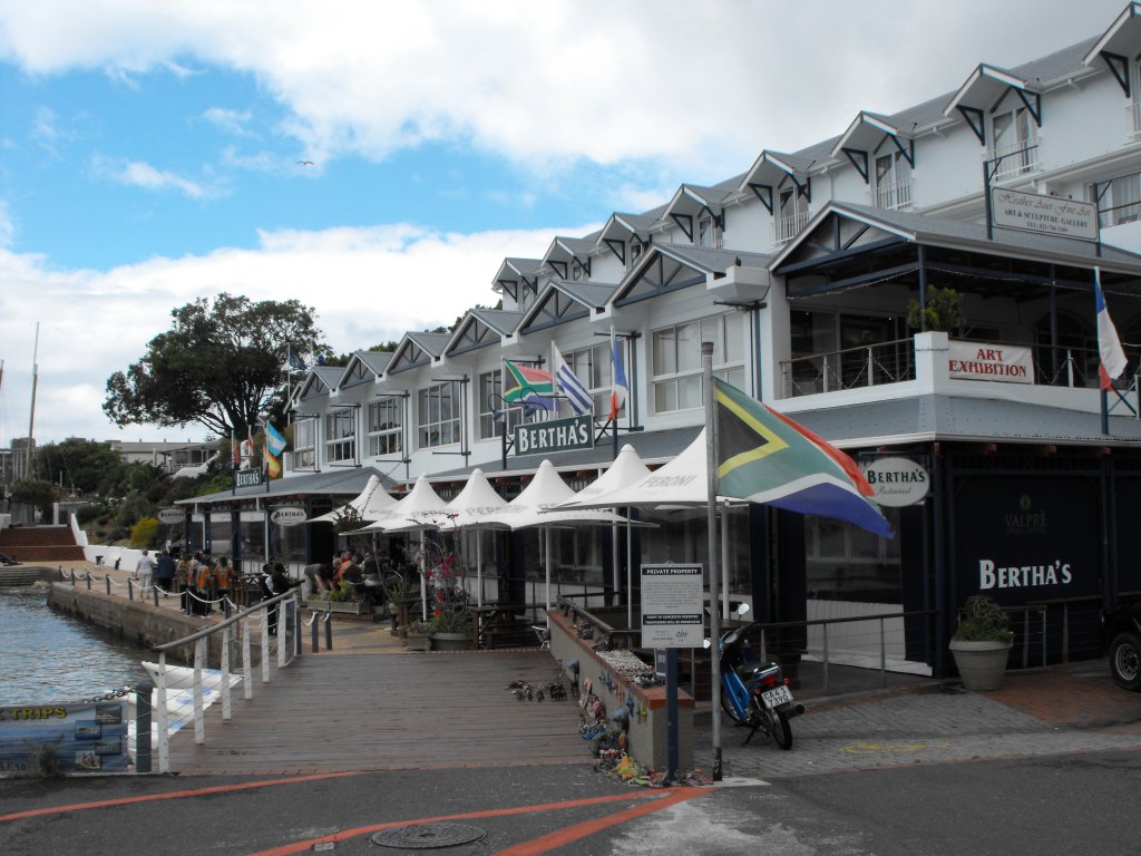 Die kleine Waterfront. Simons Town, 20.11.2010
