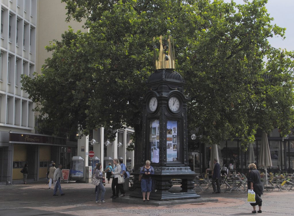 Die Krpcke Uhr in Hannover, am 26.07.10.