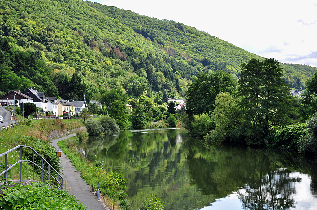 Die Lahn bei Dausenau - 27.08.2012