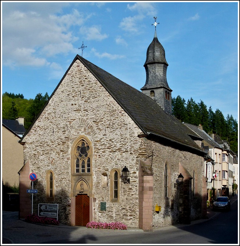 Die Sankt Nikolaus Kapelle in Vianden. 15.09.2011 (Jeanny)