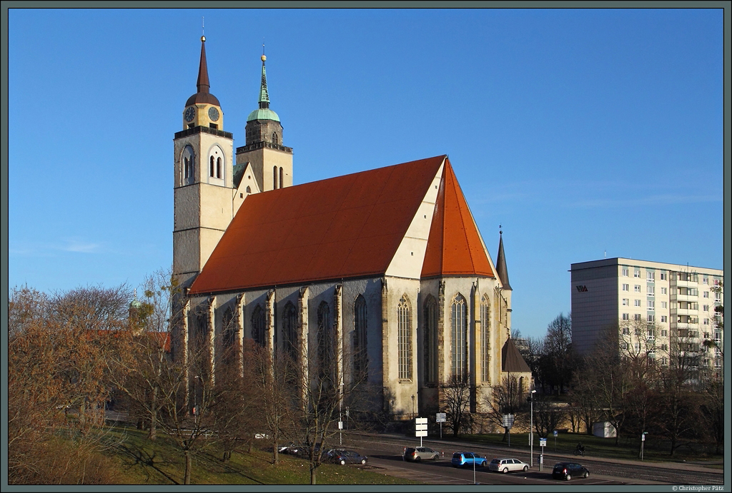 Die St.-Johannis-Kirche in Magdeburg. (05.03.2013)