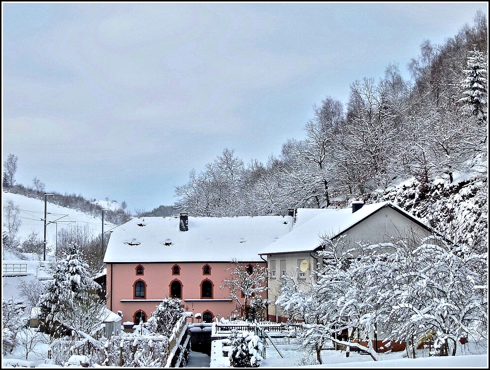 Die verschneite Maulusmühle aufgenommen am 18.12.2010 (Jeanny)