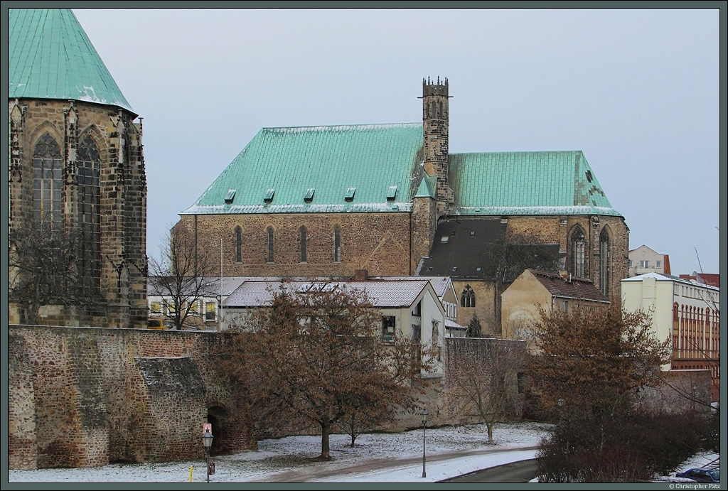 Die Wallonerkirche (St. Augustini-Kirche) in Magdeburg. (20.01.2013)