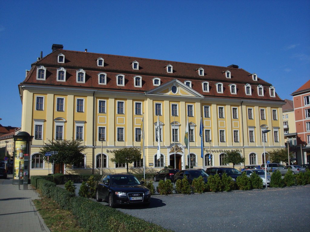Dresden,
Gewandhaushotel neben dem Rathaus,
Okt.2009