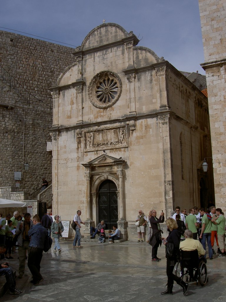 Dubrovnik, Crka svetog Spasa (St. Saviour) Kirche (09.10.2011)