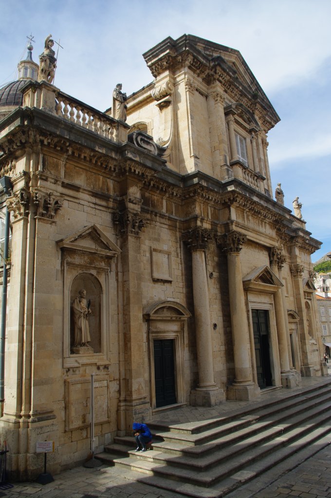 Dubrovnik, Dom Maria Himmelfahrt, erbaut ab 1671 nach Plnen von Buffalini (09.10.2011)