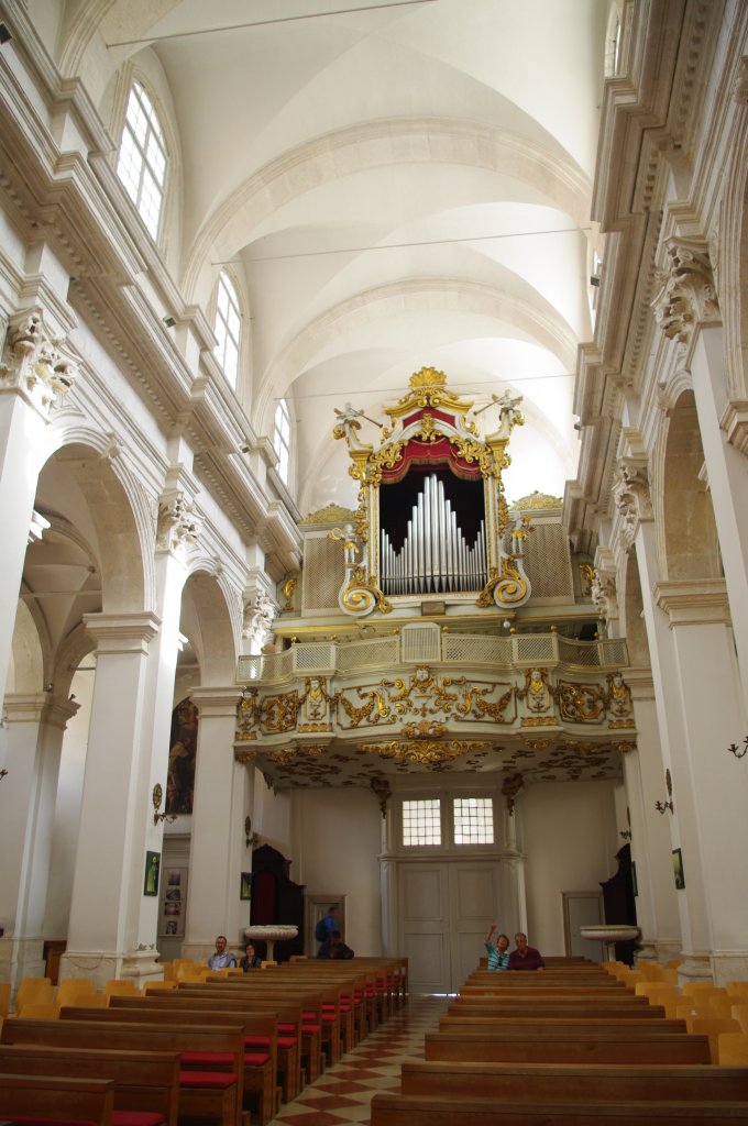 Dubrovnik, Dom Maria Himmelfahrt, Orgelempore (09.10.2011)