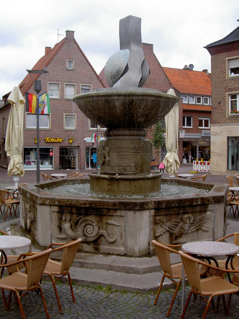 Dülmen, Marktbrunnen, Kreis Coesfeld (29.05.2011)