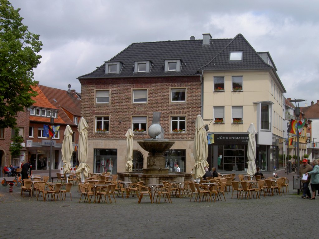Dlmen, Marktplatz, Kreis Coesfeld (29.05.2011)
