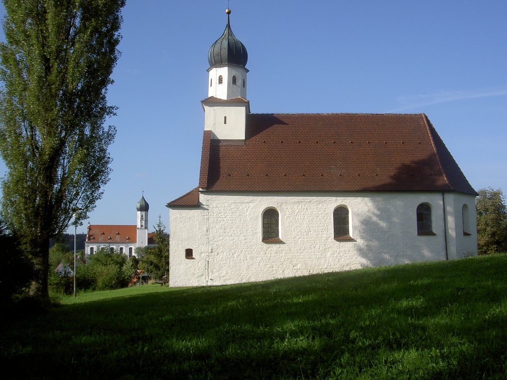 Edelstetten, St. Michael Kapelle, erbaut 1736, Kreis Gnzburg (15.09.2011)