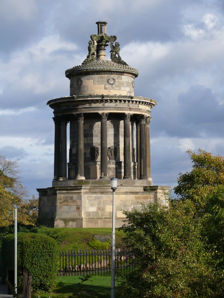 Edinburgh am 19.10.2010, Calton Hill