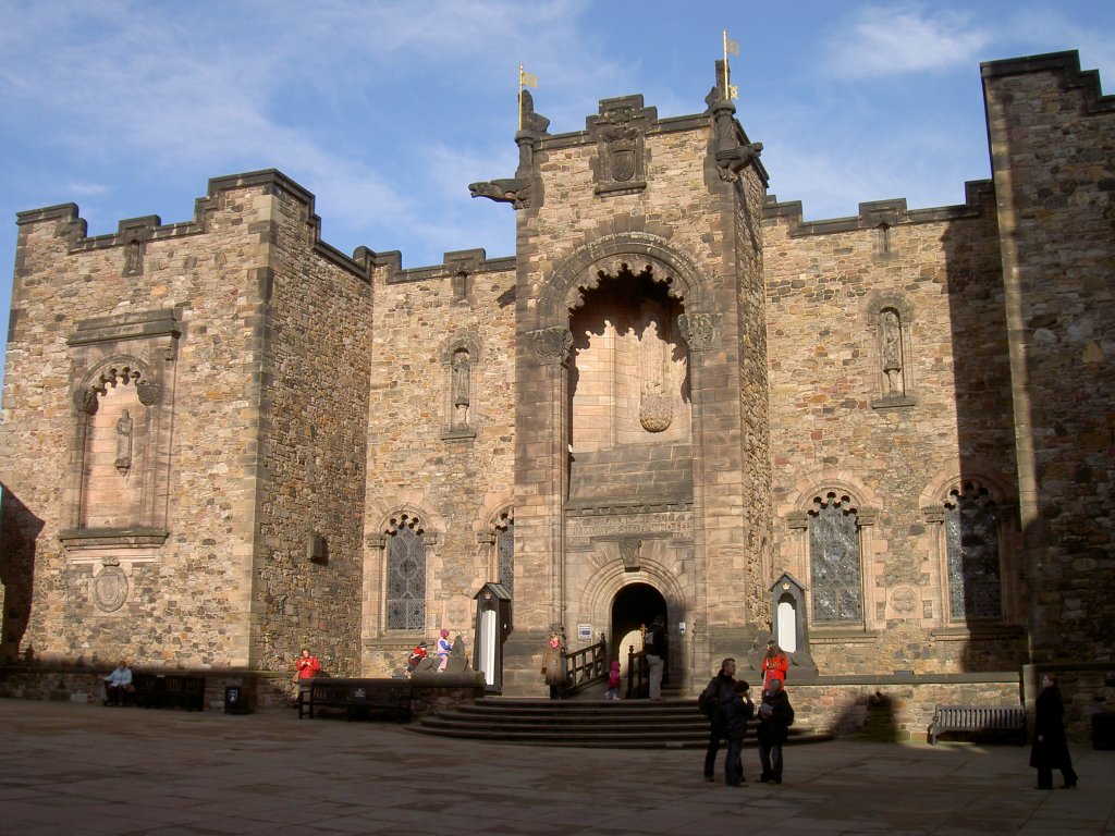 Edinburgh, Castle (13.02.2008)