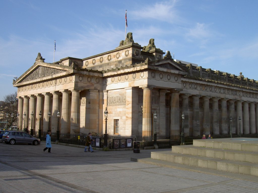 Edinburgh, National Gallery of Scotland, eröffnet 1859 (13.02.2008)
