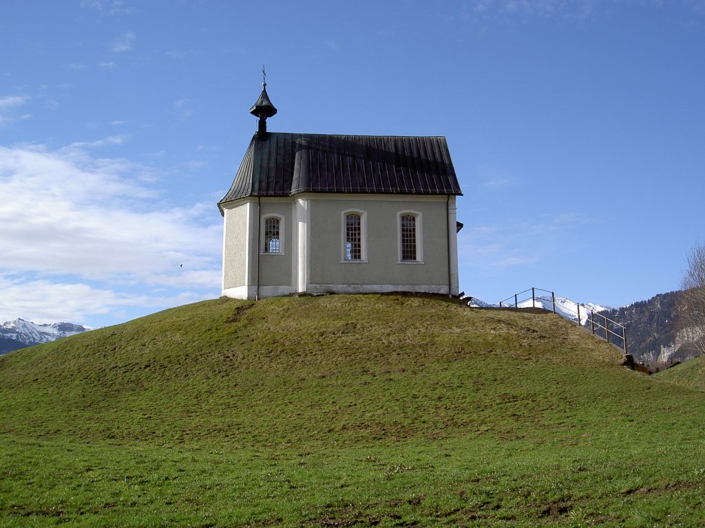 Egg, St. Anna Kapelle an der Strae nach Schwarzenberg (14.04.2013)