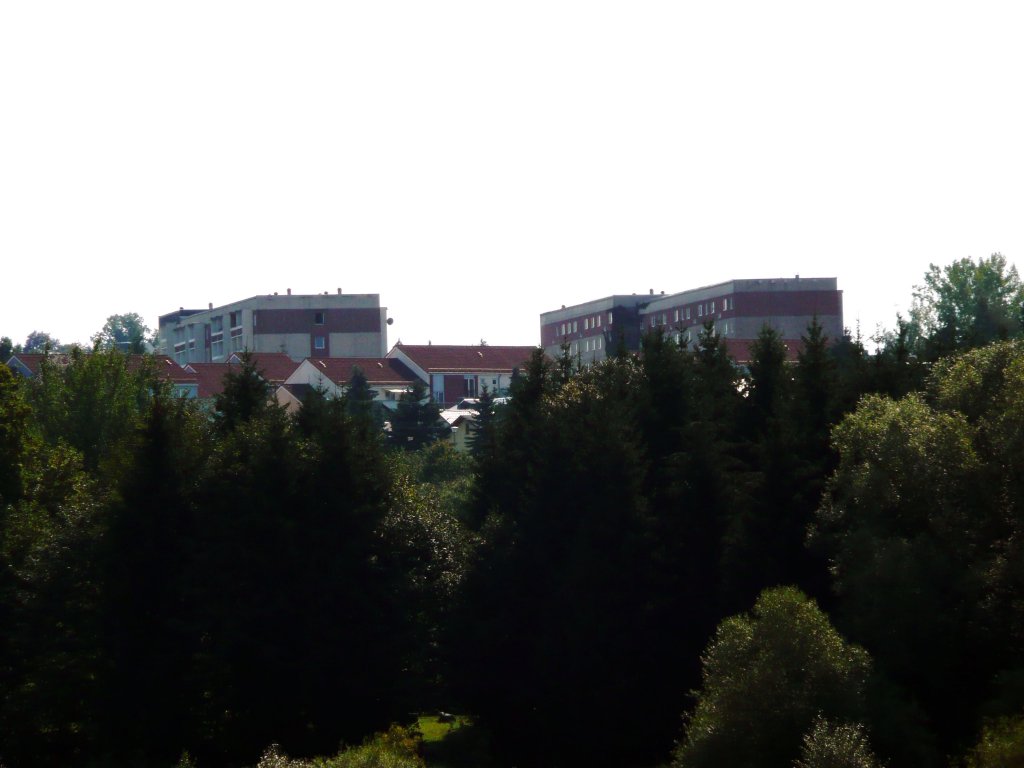 Ein Blick auf das Stadtbachring in Zeulenroda. Am 11.09.2011