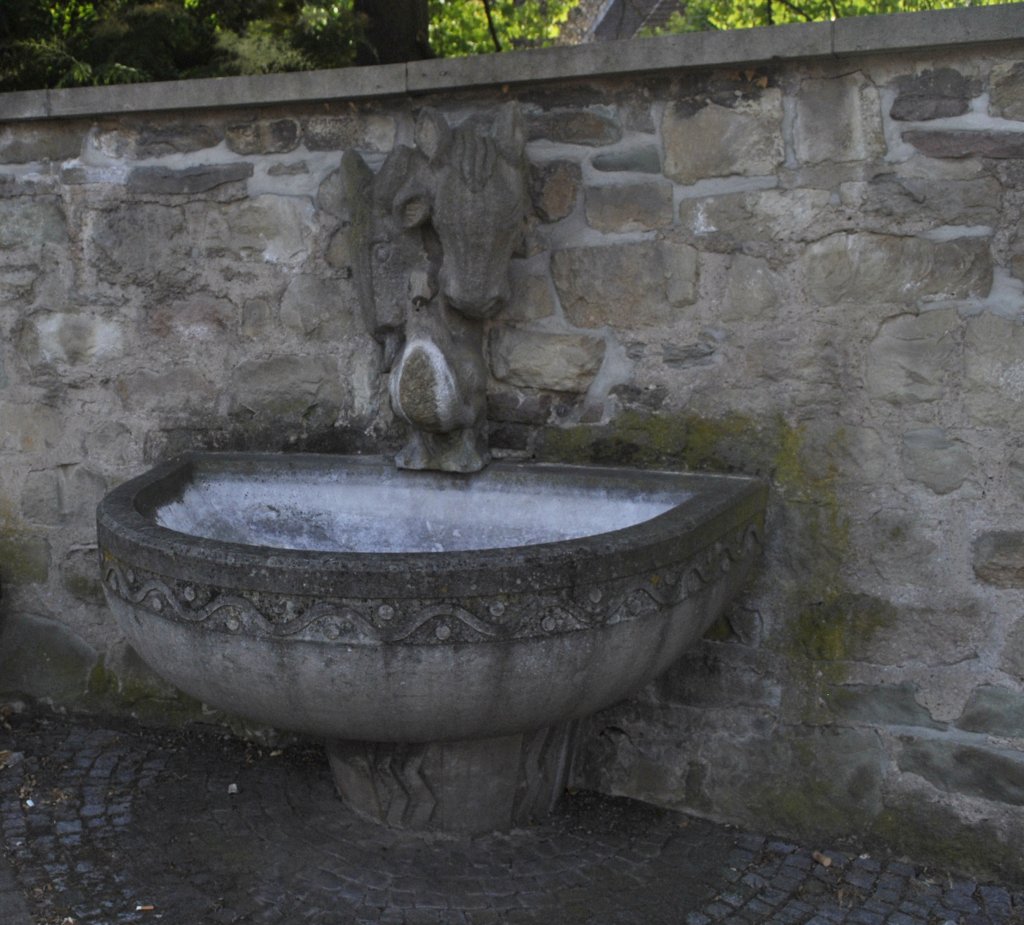 Ein Brunnen in Hameln, am 12.07.2011.