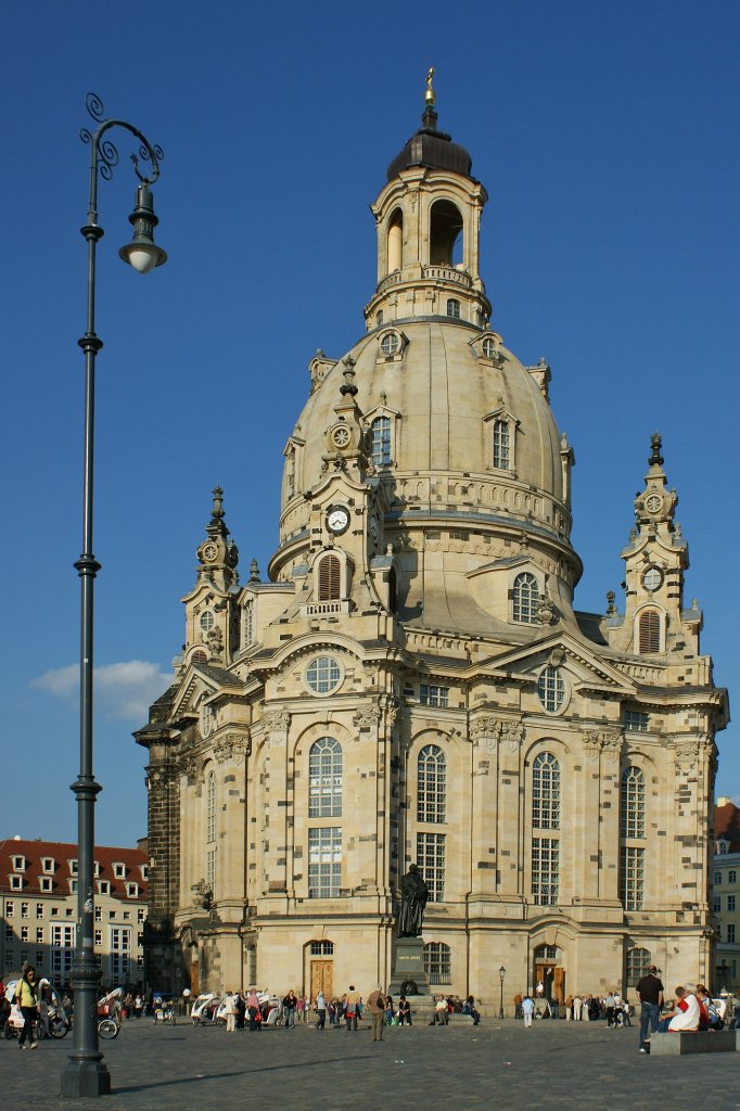 Ein  MUSS  fr jeden Besucher Dresdens: die Frauenkirche!
(22.09.2010) 