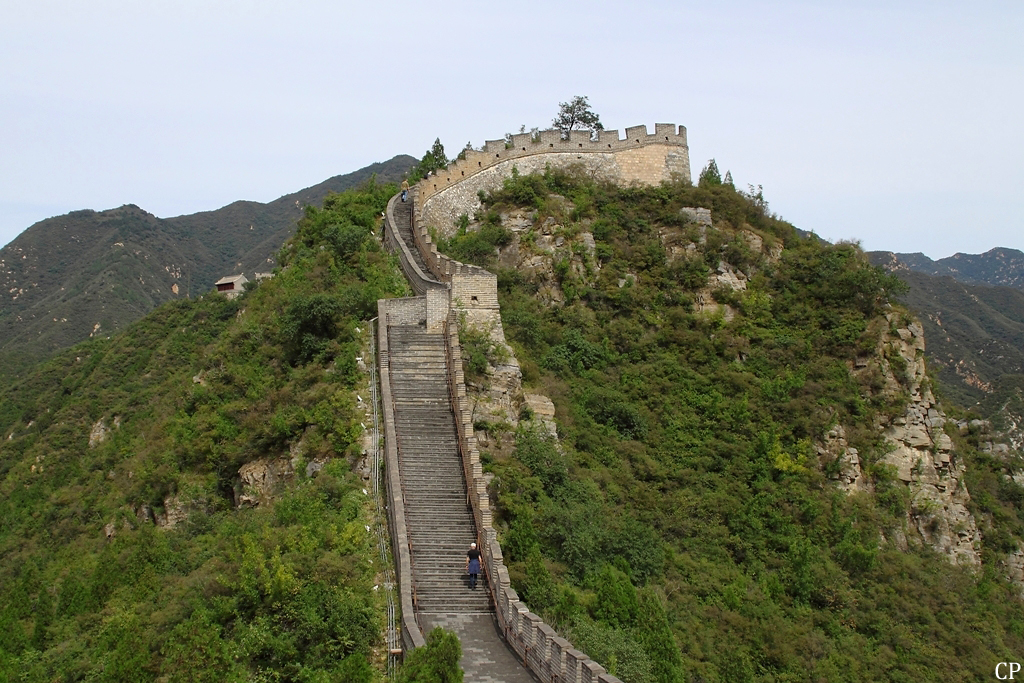 Ein Stck der Groen Mauer bei Badaling. (18.9.2011)