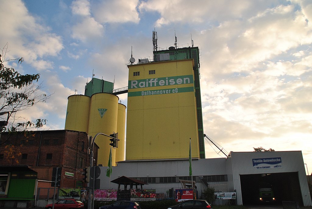 Eine Fabrik in Burgdorf. Foto vom 14.10.2010.