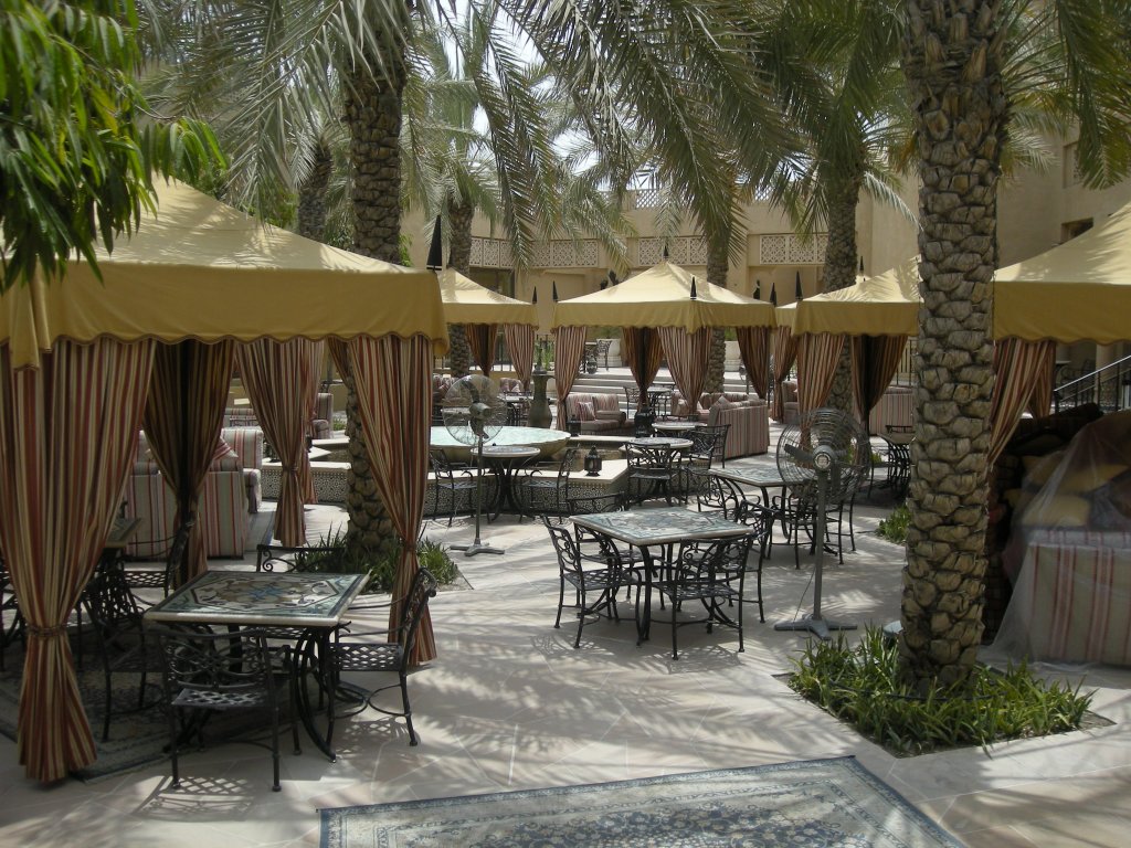 Eine Hotelanlage in Dubai.(22.7.2010)