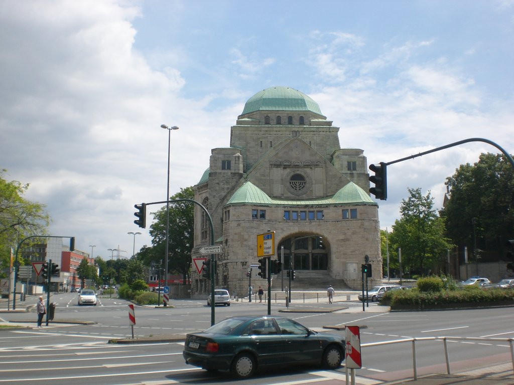 Eine Synagoge in Essen.(3.7.2012)
