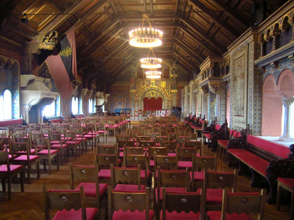 Eisenach, Festsaal der Wartburg im Landgrafenhaus (14.06.2012)