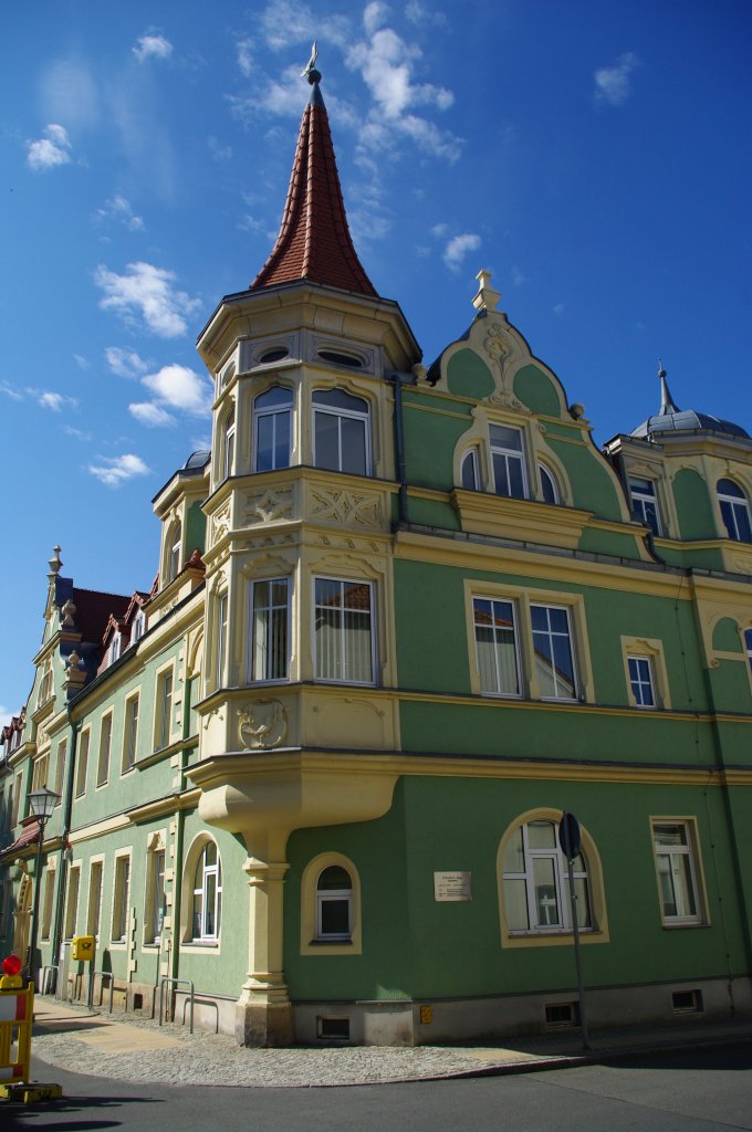 Elsterwerda, Rathaus ab 1879, Kreis Elbe-Elster (24.07.2011)