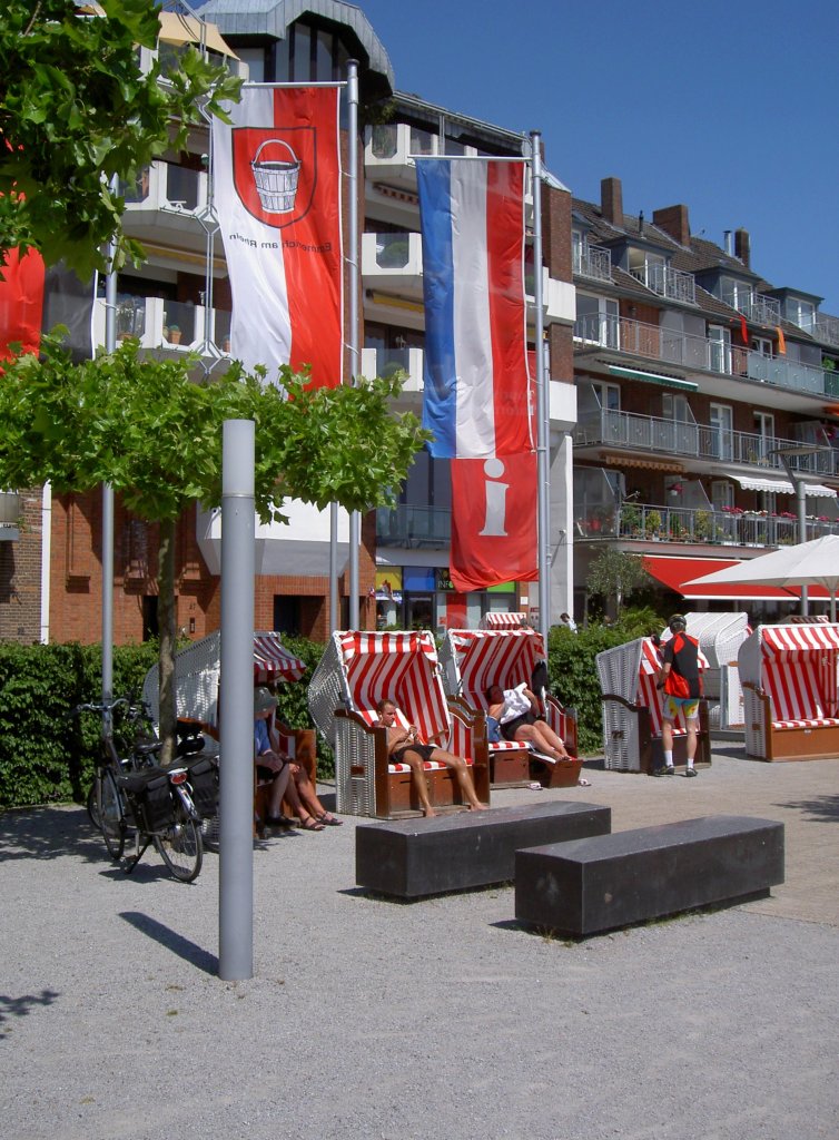 Emmerich a. Rhein, Rheinpromenade, Kreis Kleve (30.05.2011)