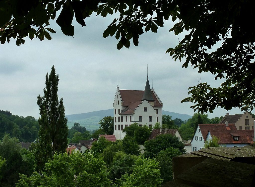 Engen, das Krenkinger Schlle, heutiges Aussehen stammt von den Umbauten in den Jahren 1892-93, Juli 2012