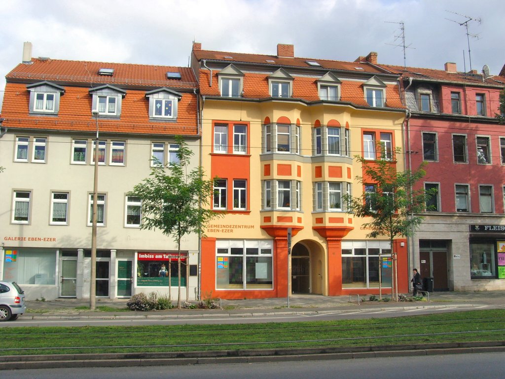 ERFURT, Magdeburger Allee im Oktober 2009