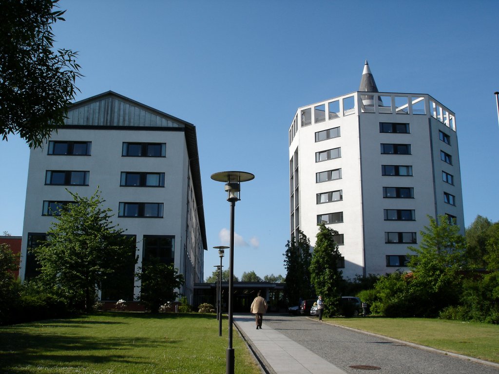 Erkner bei Berlin, das Bildungszentrum der Krankenkassen und der Rentenversicherung, Mai 2006