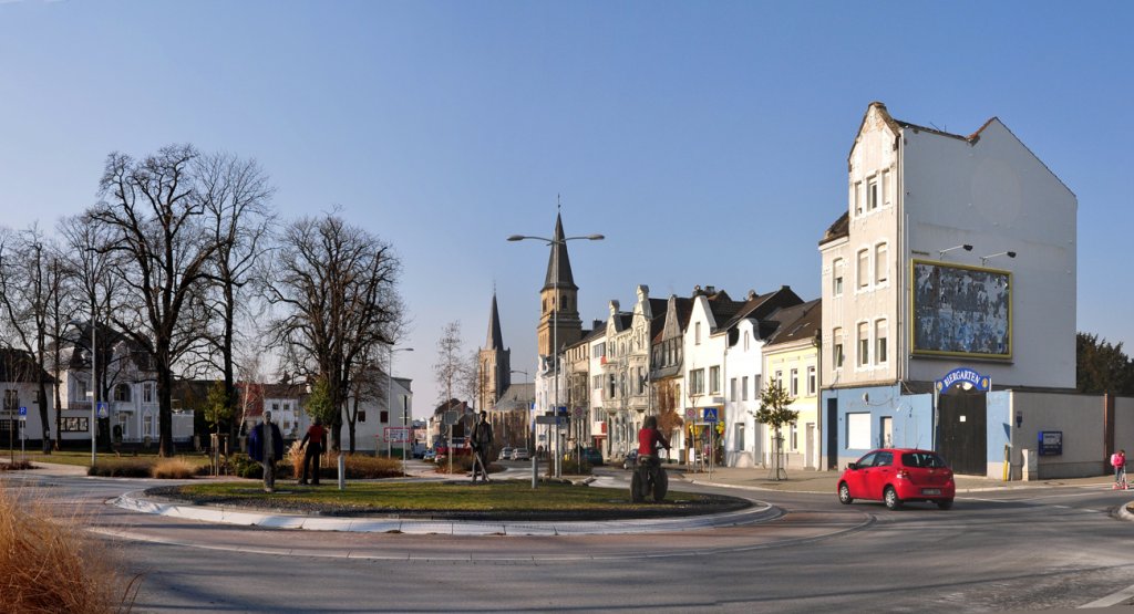 Euskirchen - Kreisel am Amtsgericht und Klner Strae - 01.02.2012