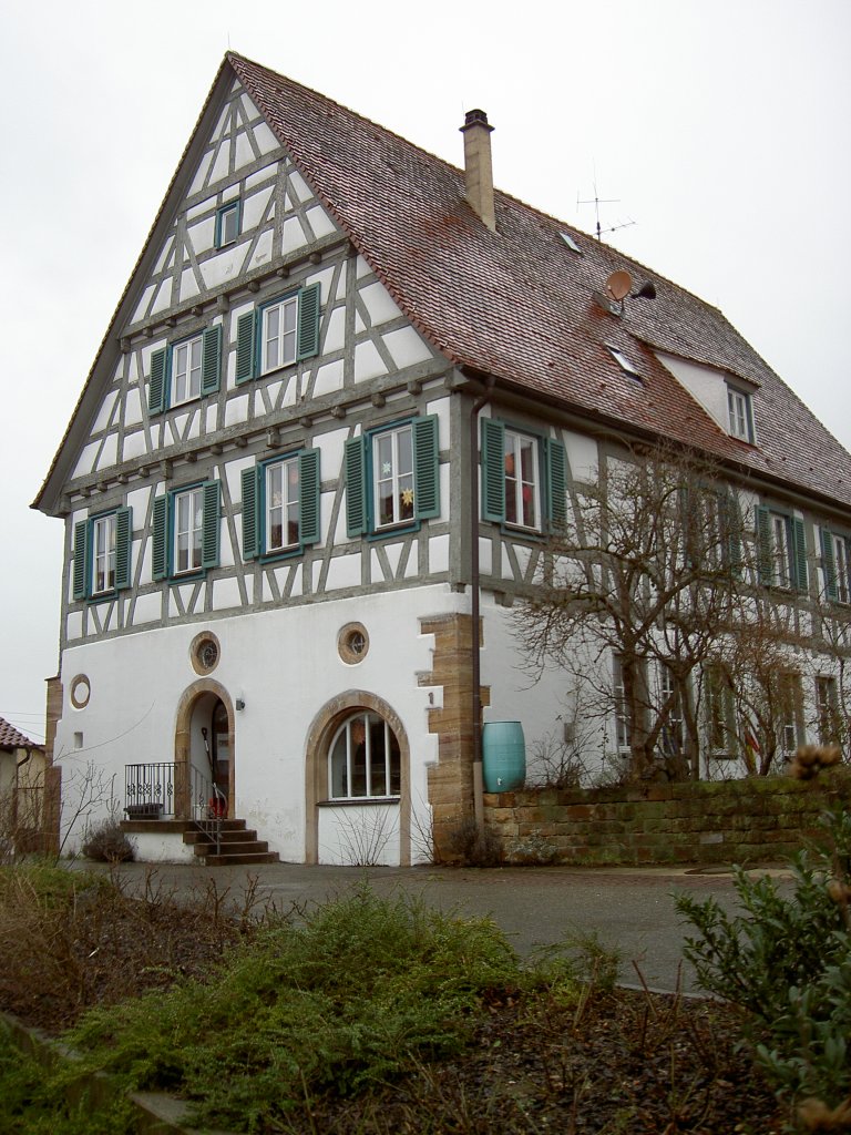 Ev. Pfarr- und Gemeindehaus von Drnau (04.01.2013)