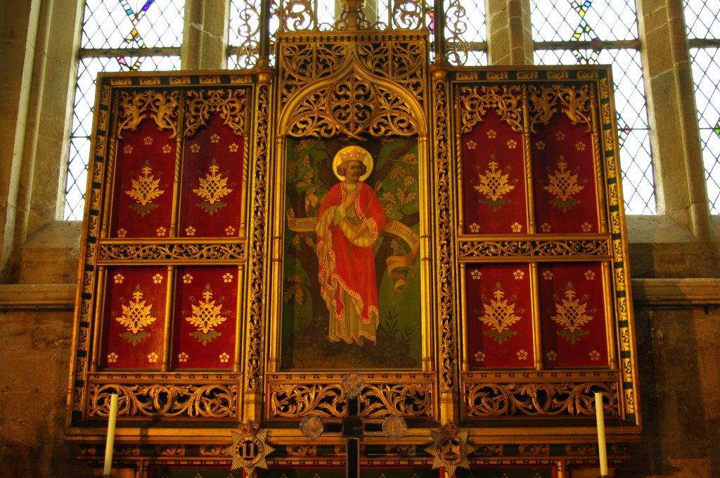 Exeter, Altar in der Kathedrale (28.09.2009)