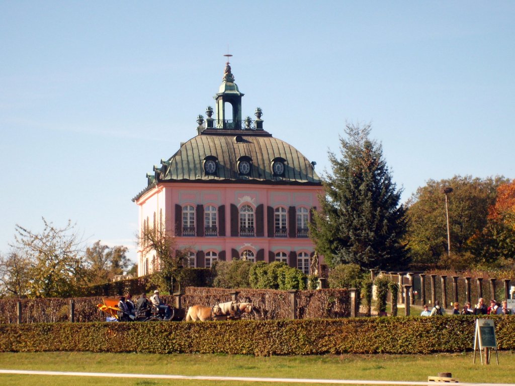 Fasanenschlchen im Schlopark Moritzburg , am 20.10.2012