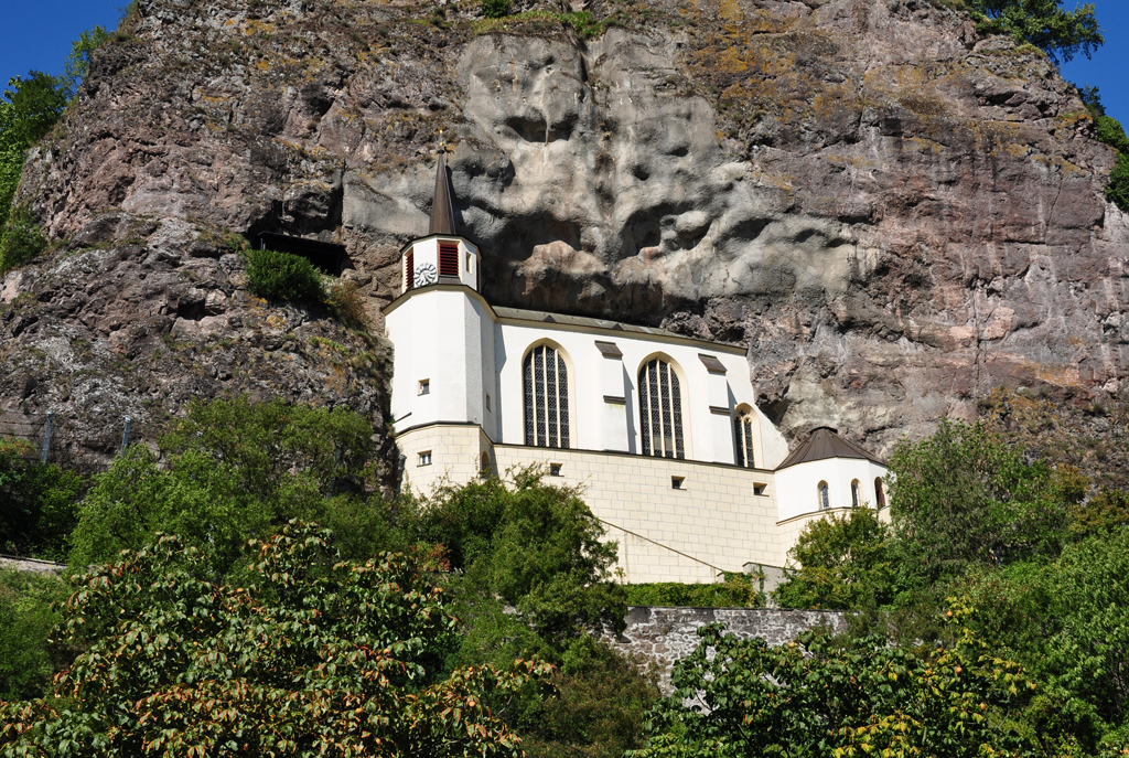 Felsenkirche in Idar Oberstein (Landkreis Birkenfeld RPf) - 05.09.2011