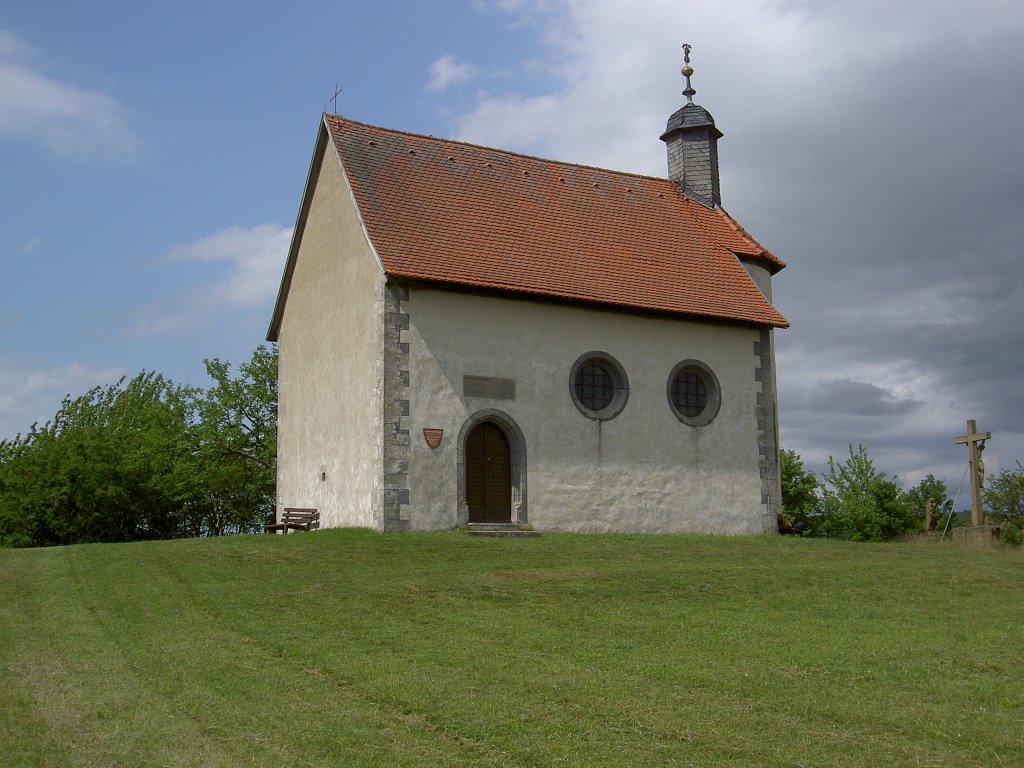 Fladungen, St. Gangolf Kapelle, erbaut 1597 von Frstbischof Julius (16.06.2012)
