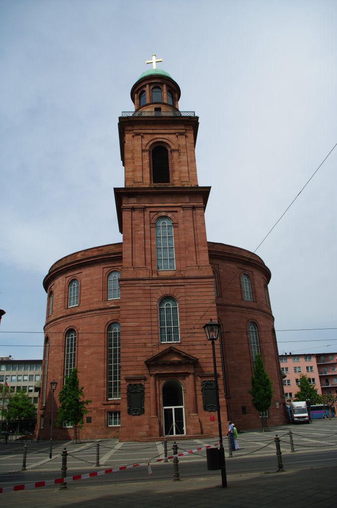 Frankfurt, Paulskirche, erbaut von 1789 bis 1833 von Johann Friedrich Christian 
Hess (26.04.2009)