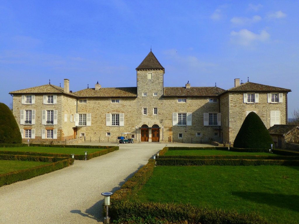 Frankreich, Bourgogne, Vir-Cless, Chteau de Besseuil, 02.04.2013