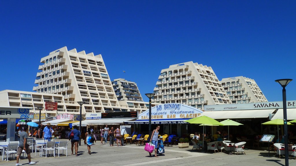 Frankreich, Languedoc-Roussillon, Hrault, La Grande Motte, 11.08.2011