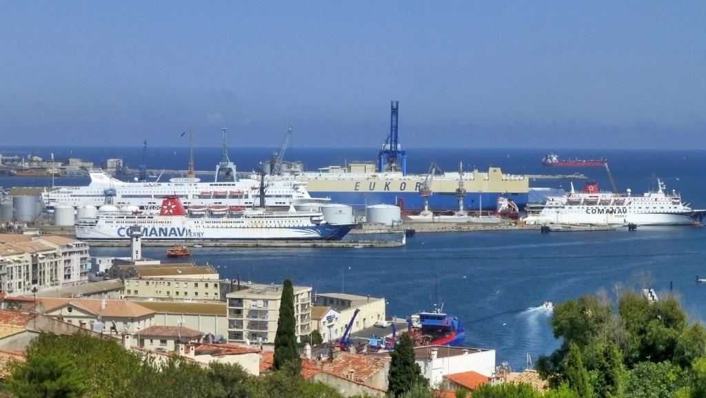 Frankreich, Languedoc-Roussillon, Hrault, Ste und sein Hafen, 05.08.2013