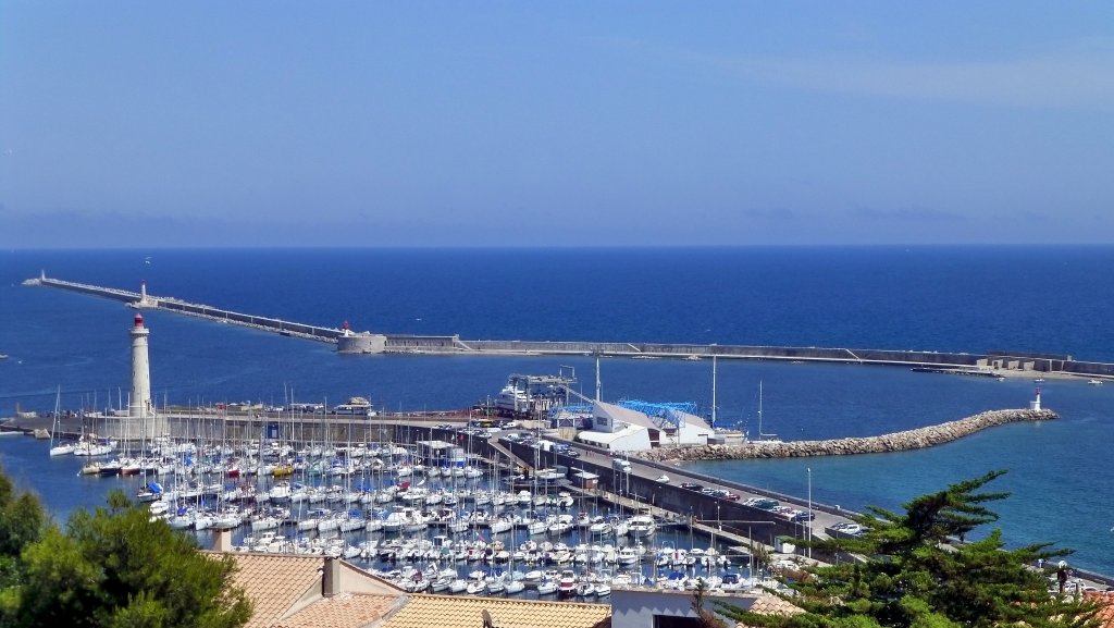 Frankreich, Languedoc-Roussillon, Hrault, Ste und sein Hafen am Mittelmeer, 05.08.2013