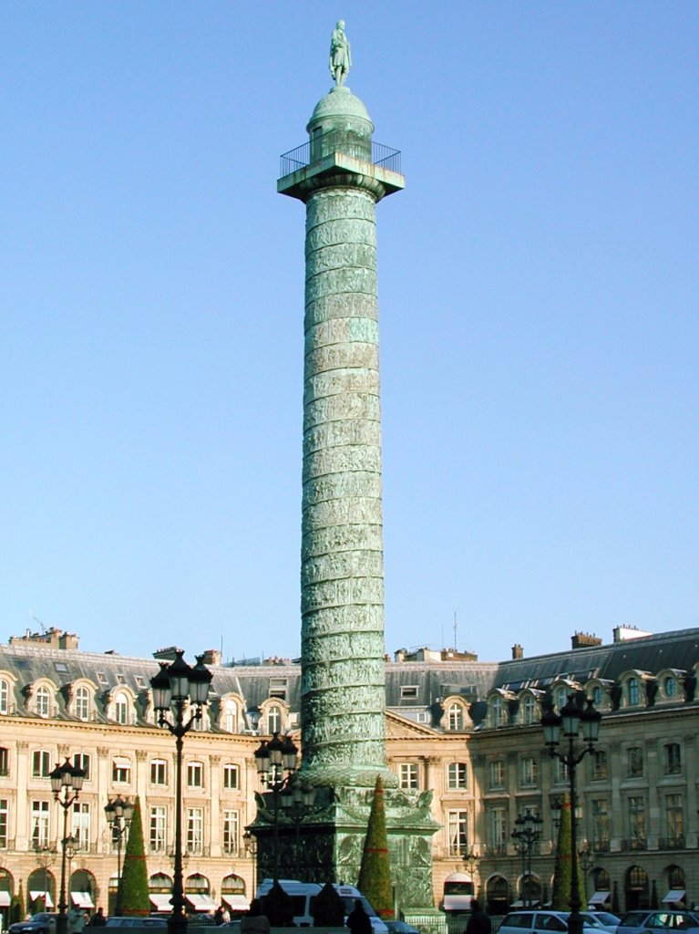 Frankreich, Paris 1er, Place Vendôme, Colonne Vendôme, 11.02.2002