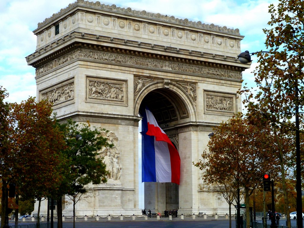 Frankreich, Paris 8e, Arc de Triomphe, 11.05.2010