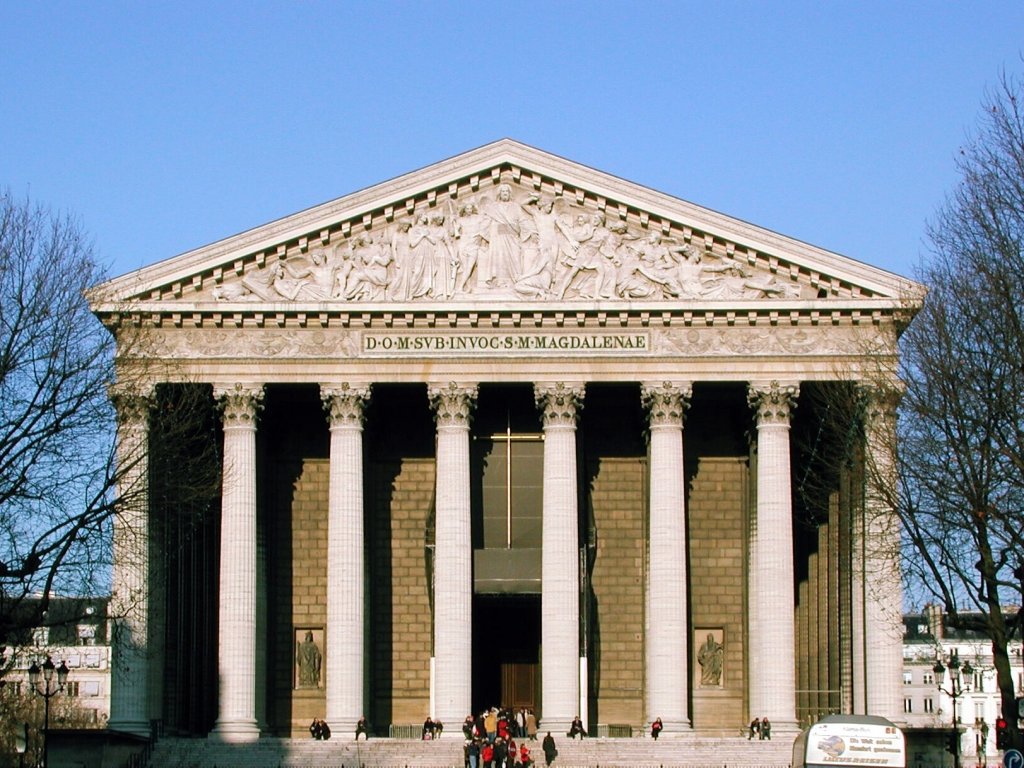 Frankreich, Paris 8e, glise de la Madeleine, 11.02.2002