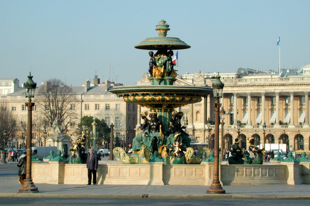 Frankreich, Paris 8e, Place de la Concorde, 21.02.2003