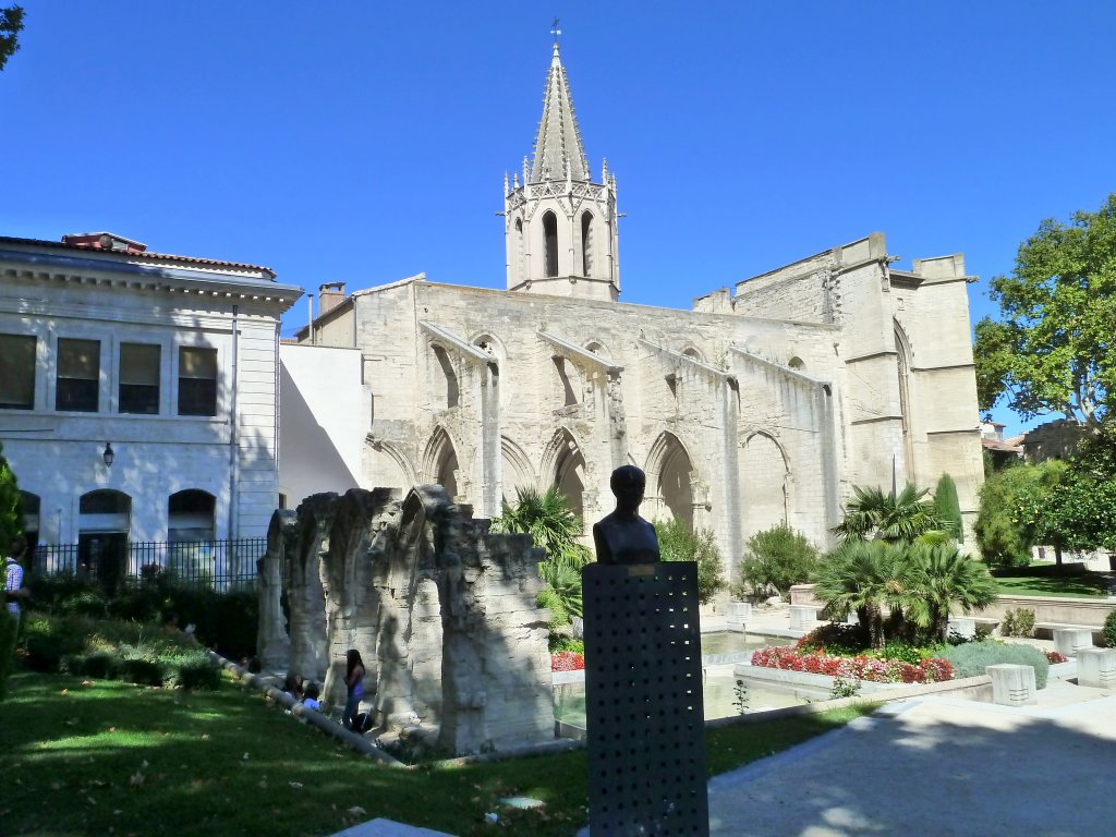 Frankreich, Provence-Alpes-Cte d'Azur, Vaucluse, Avignon, Square Agricol Perdiguier, Temple Saint Martial, 06.09.2011